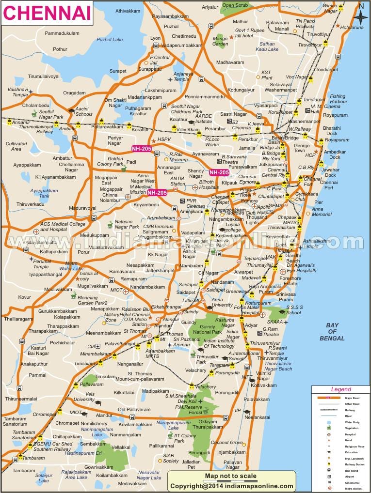 Chennai grad pun mapu