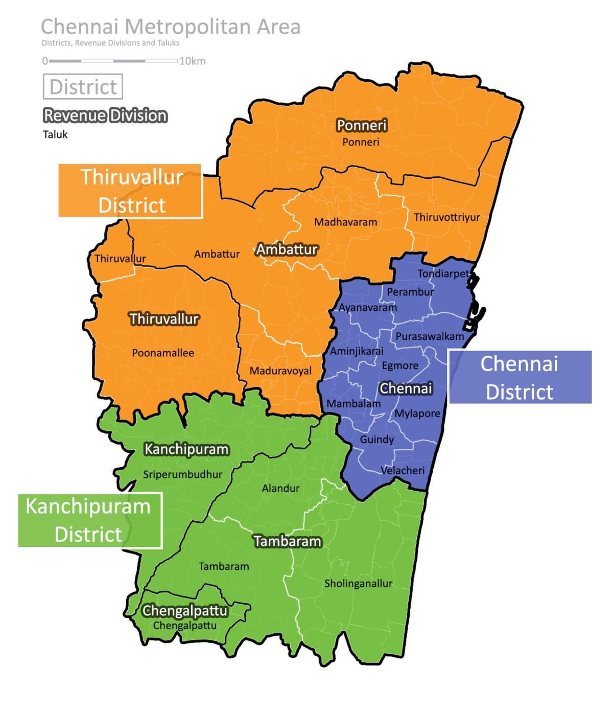 sredite mapu Chennai